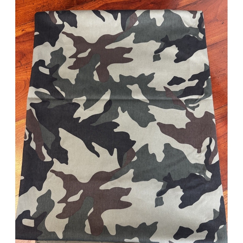 Army Camouflage 100% Cotton 2yd (58"W)
